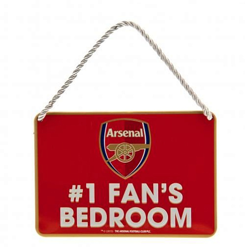 Табличка Арсенал Bedroom Sign No1 Fan
