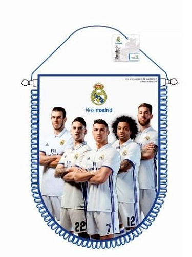 Вымпел Реал Мадрид Pennant XL PLY 24х33 см