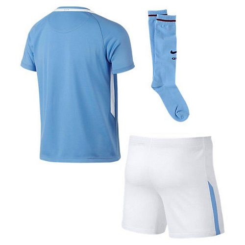 Детская форма Манчестер Сити Nike 2017/18 домашняя 847362-489