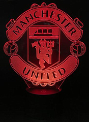 3D светильник Манчестер Юнайтед