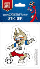 Наклейка бумажная фигурная 90 мм "Z2.Забивака"