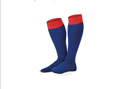 Гетры ПФК ЦСКА, красно-синий