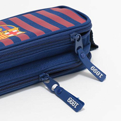 Пенал Барселона Double pencil case 2019 Home