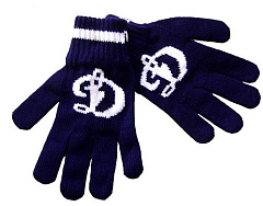 Перчатки  детск.вяз."Динамо" D-1013