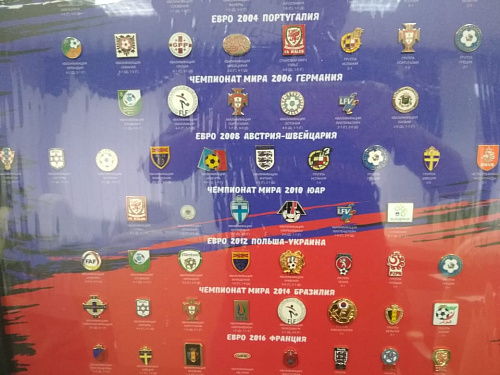 Набор значков "Россия. Путь к Чемпионату Мира 2018"