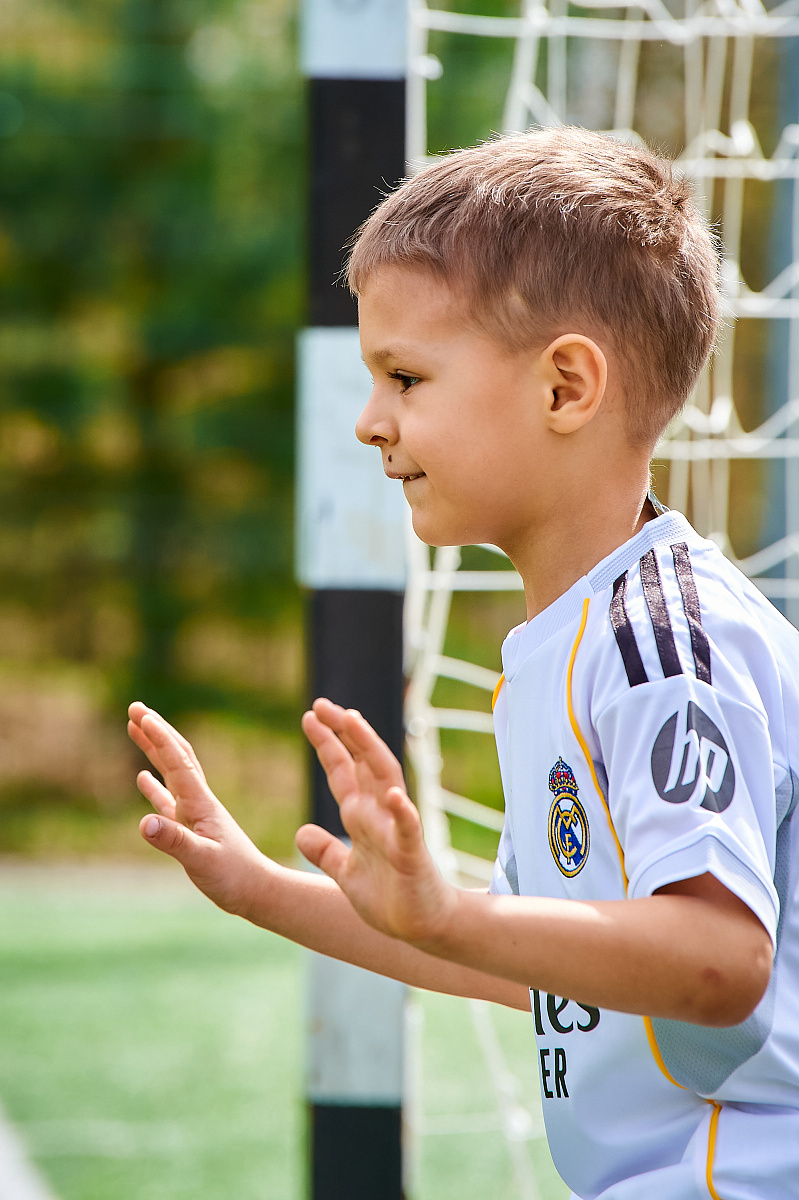 Детская форма Реал Мадрид 2025/2026 домашняя