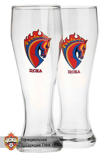 Набор стаканов пивных с талисманом 0.5 л, 2 шт