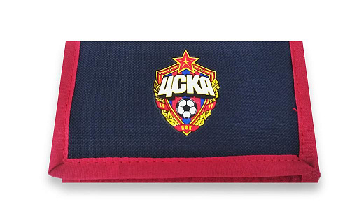 Кошелёк ПФК ЦСКА, цвет красно-синий