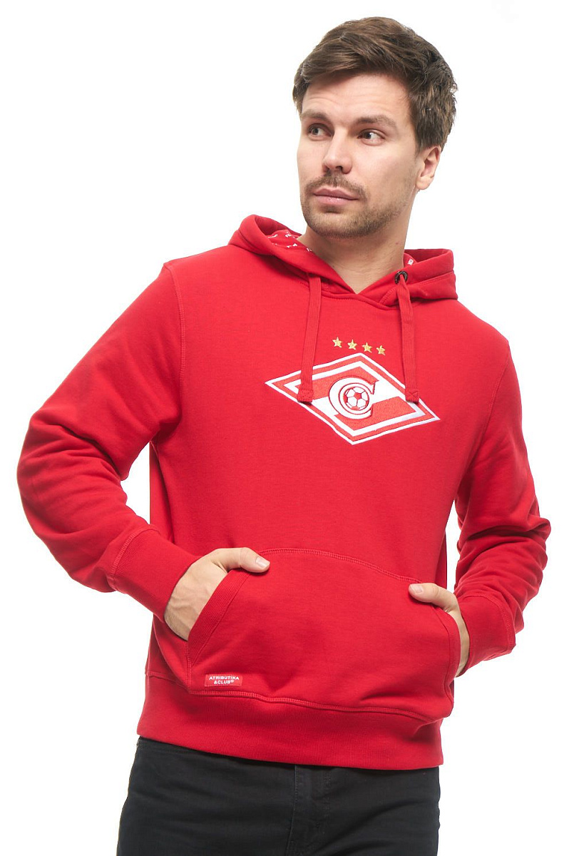 Толстовка Спартак 100640 красная