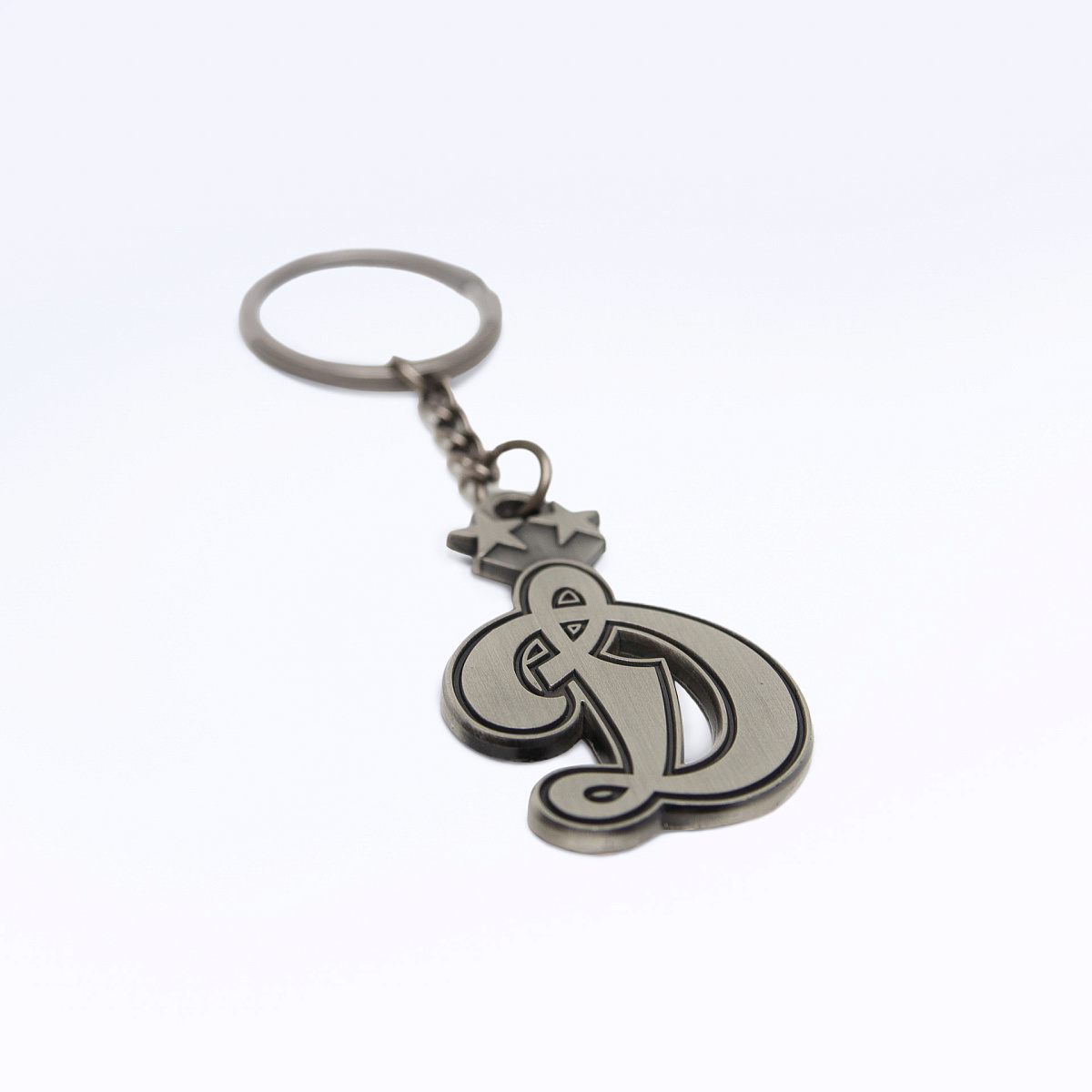 Брелок лого ФК Динамо (монохром)