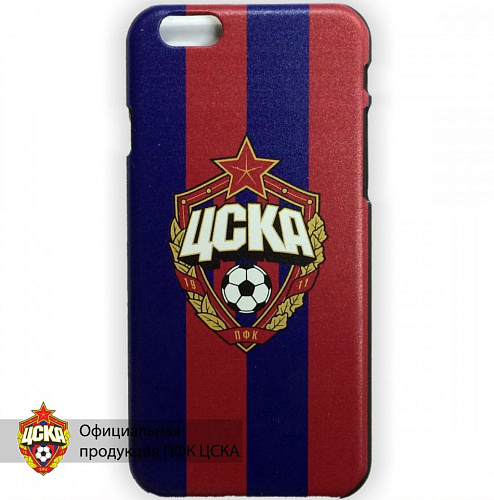 Клип-кейс для iPhone 6 красно-синий №1