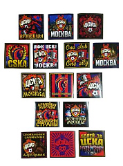Набор наклеек ЦСКА №1