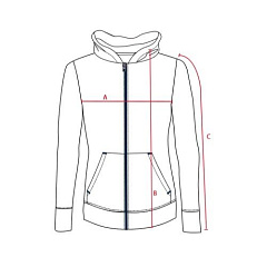 Толстовка женская Реал Мадрид BL