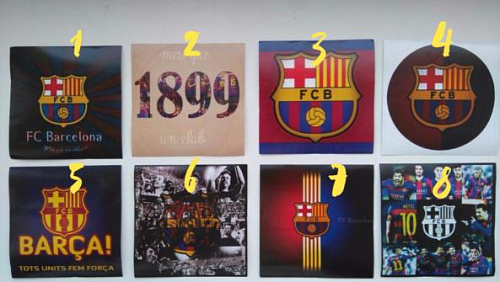 Наклейка Барселона в ассортименте