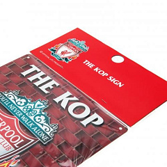 Табличка Ливерпуль The Kop Sign