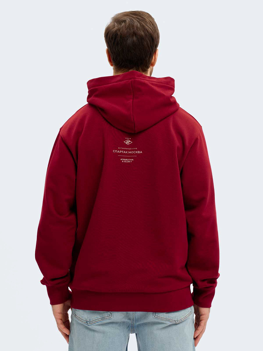 Толстовка Спартак бордо 111450