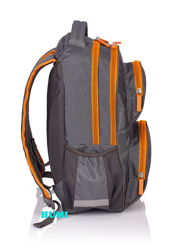 Рюкзак Барселона, серо-оранжевый FC-148