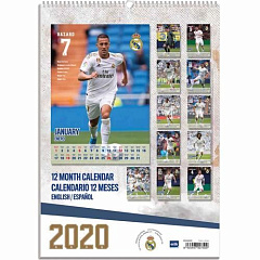 Календарь Реал Мадрид Calendar 2020