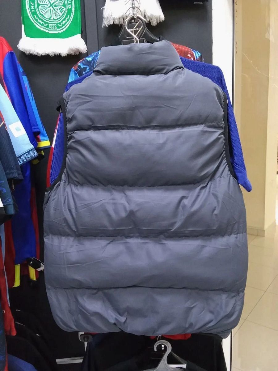 Жилет утепленный Реал Мадрид серый