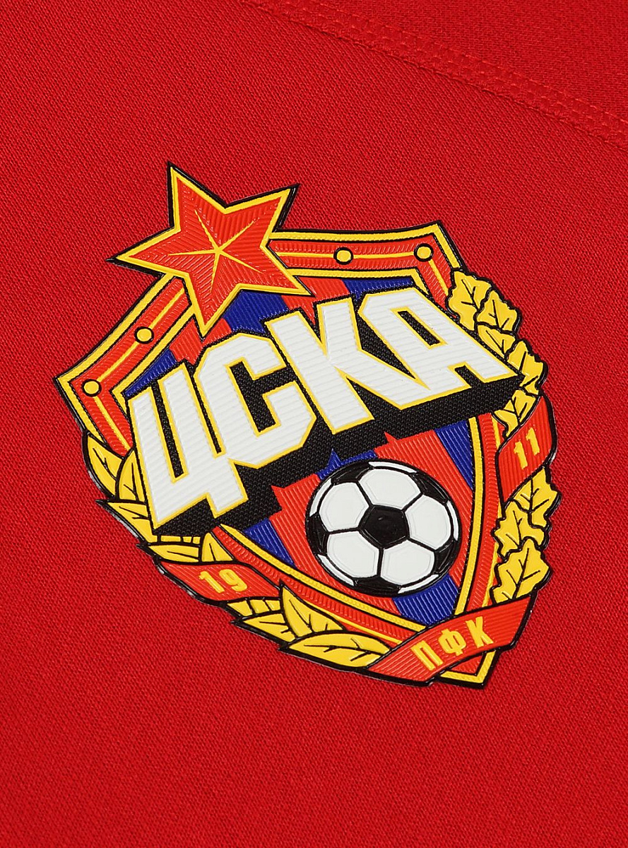 Куртка ЦСКА детская трикотажная на молнии красная UMBRO 541718