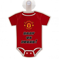 Аксессуар в автомобиль Манчестер Юнайтед Baby On Board Sign