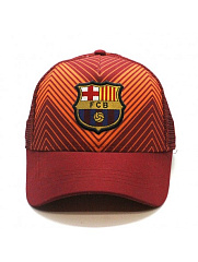 Бейсболка Барселона SUMMER RED, летняя, красная