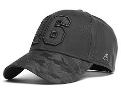 Бейсболка с номером 16, черная, 20698
