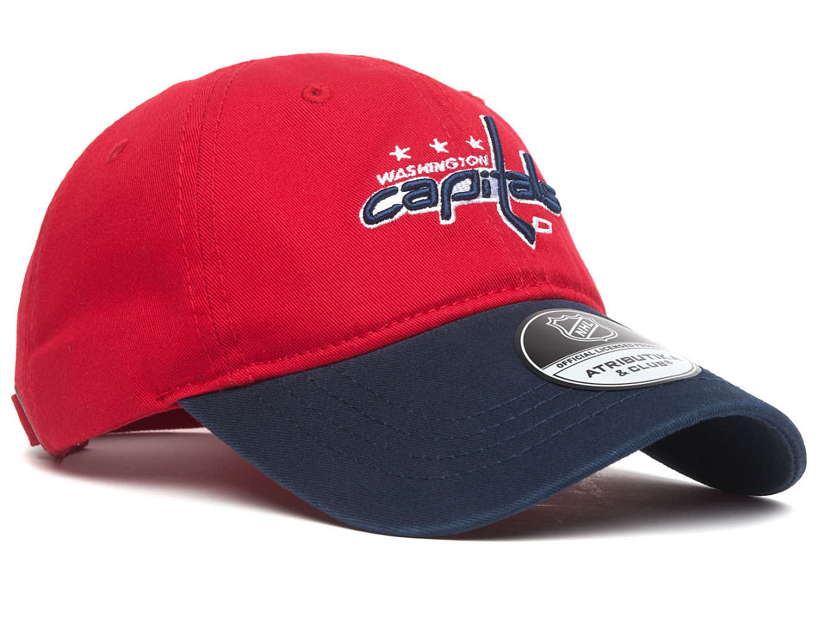 Бейсболка NHL Washington Capitals красно-синяя 31649