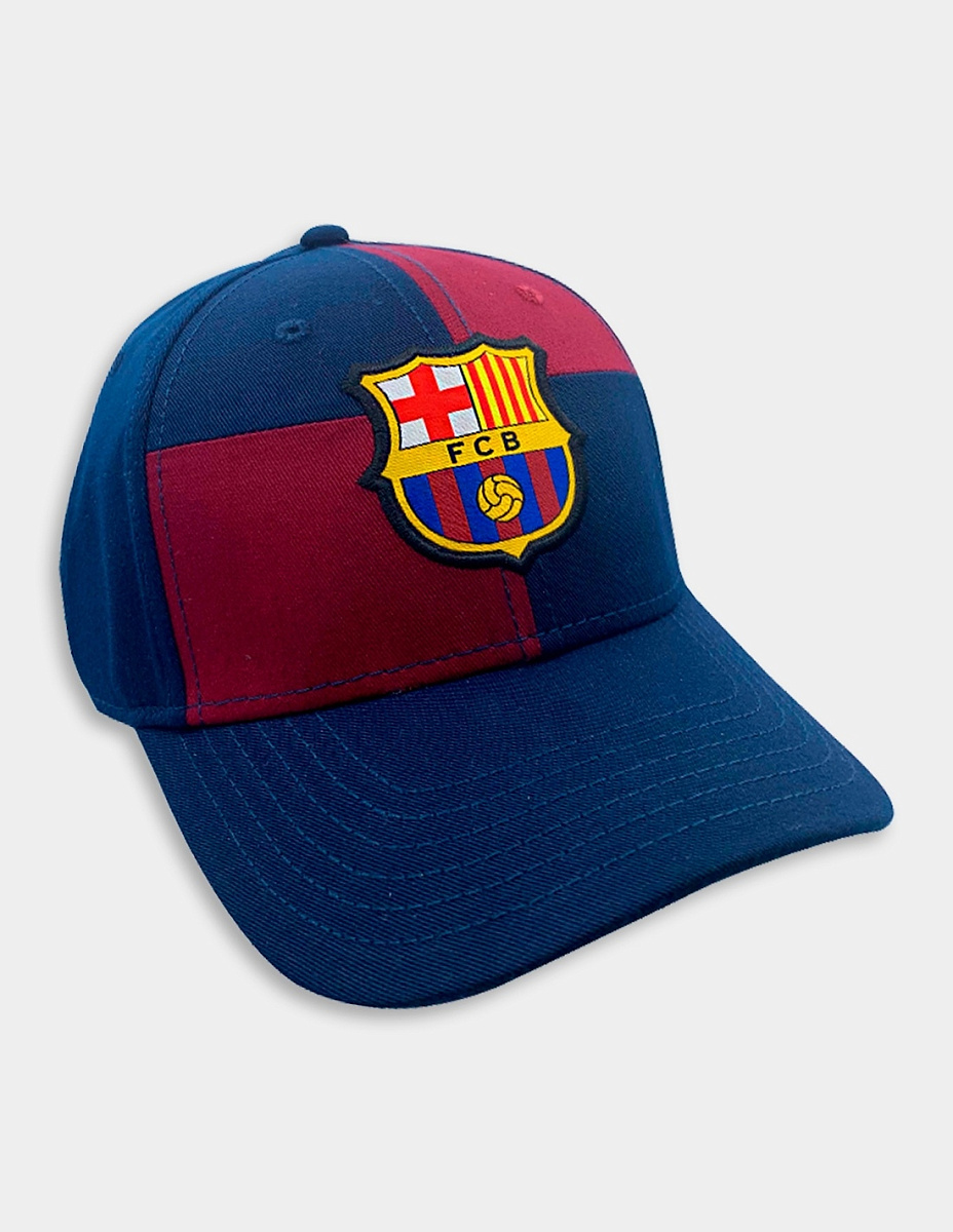 Бейсболка Барселона CHESS, сине-гранатовая