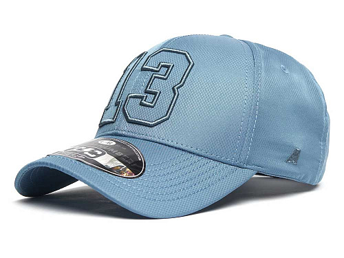 Бейсболка с номером 13, голубая,  20978