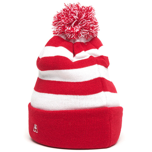 Шапка Спартак 00154 красно-белая