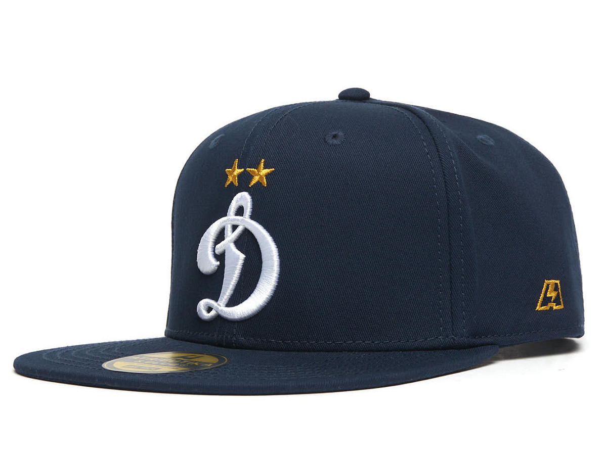 Бейсболка Динамо 60193 темно-синяя, прямой козырек