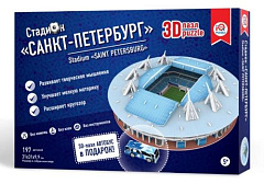 3D пазл стадион "Санкт-Петербург"