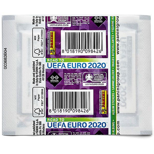 Наклейки Road to EURO2020