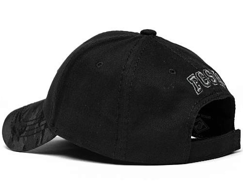 Бейсболка Спартак 120225 черная с черной эмблемой