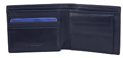 Портмоне Барселона цвет синий, кожа BASORA AZUL