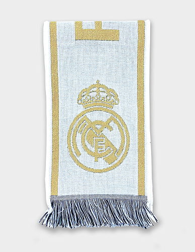 Шарф Реал Мадрид RM4BUF14, бело-золотой