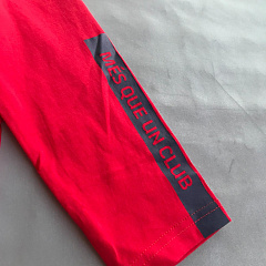 Детская футболка Барселона FCB3173 с длинным рукавом, красная