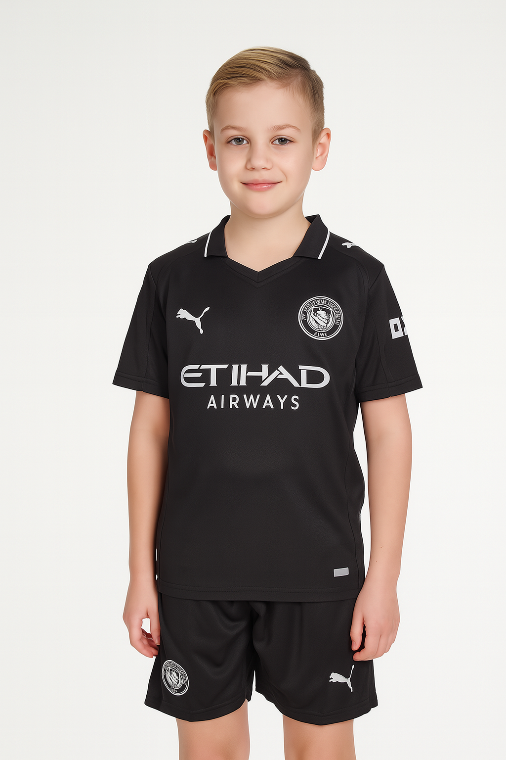 Детская форма Манчестер Сити 2025/2026 гостевая