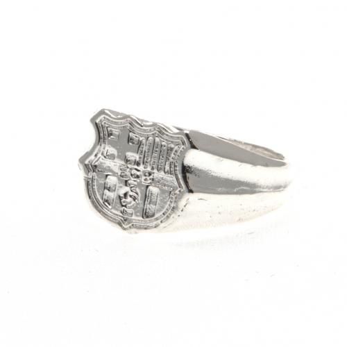 Кольцо Барселона Silver Plated Crest Ring